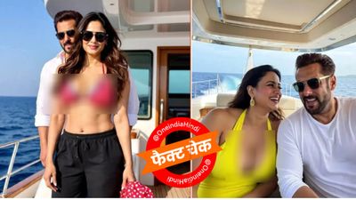 Shweta Tiwari दो तलाक के बाद आपत्तिजनक हालत में Salman Khan संग Honeymoon पर? चौंकाने वाला Viral Photos का सच 