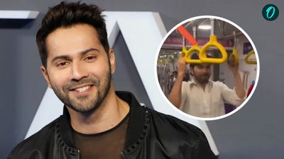 Varun Dhawan Metro Video: मेट्रो में वरुण धवन ने किए 'पुल-अप्स', वायरल होने पर मुंबई मेट्रो ने लगाई क्लास