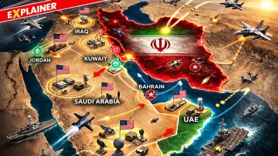 Iran-Israel War 2026: 6 देशों में 9 अमेरिकी बेस से कैसे ईरान की घेराबंदी? Trump-Netanyahu के टारगेट क्या-क्या?