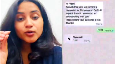 Viral Video: 'कांग्रेस अपने चमचों से प्रोपेगेंडा चलवाएं', इन्फ्लुएंसर ने PM मोदी को बदनाम करने का ऑफर ठुकराया 