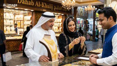 Dubai Gold Rate Today: युद्ध के बीच दुबई का गोल्ड मार्केट हिला! भारत के मुकाबले कितना सस्ता?