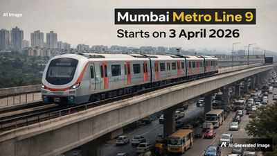 Mumbai Metro Update: मेट्रो लाइन-9 का पहला फेज 3 अप्रैल से शुरू, 1 घंटे का सफर होगा अब 20 मिनट में