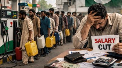 PAK में ईंधन संकट के बीच बढ़ी कंगाली, ज़ालिम पीएम शाहबाज शरीफ ने कर्मचारियों की घटाई 30% सैलरी