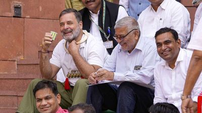 LPG  Shortage: 'एक बम गिरा रहा और एक पकौड़ा खा रहा',  राहुल गांधी के अनोखे धरने पर भड़के लोग, सुनाई खरी-खरी