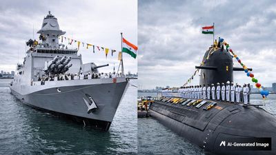 INS Taragiri INS Aridhaman: भारतीय नौसेना को मिली डबल स्ट्राइक पावर, दो घातक युद्धपोत बेड़े में शामिल