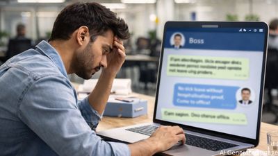 Chat Viral: 'परमिशन मांग रहे हो या बता रहे हो', बीमार एम्प्लॉई की छुट्टी पर मैनेजर की डिमांड सुन भड़के यूजर्स