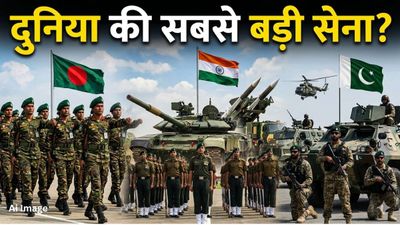 World’s Largest Army: न चीन, न भारत... अब यह देश है सैन्य शक्ति का नया बादशाह! देखें टॉप 10 की पूरी लिस्ट