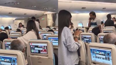 Trump’s 0k H-1B Fee Triggers Chaos On US Flight | Viral Video