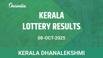 Kerala Lottery Dhanalekshmi Winners October 8 - Full Results And Prizes