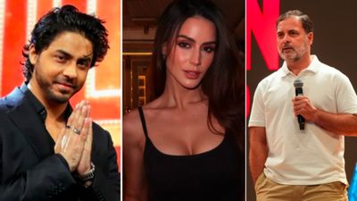 Did Rahul Gandhi Use Aryan Khan's Rumoured Partner Larissa Bonesi's Picture in 'Vote Chori' Press Conference?