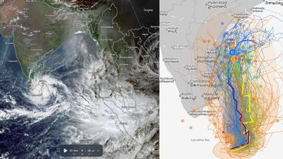 Ditwah Cyclone Live Tracking: Current Location, Speed, Path, Landfall and Latest Updates