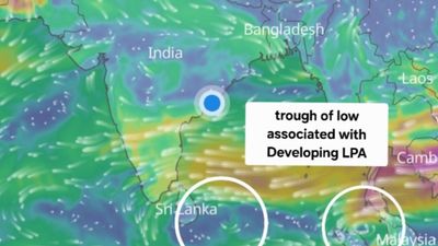 Cyclone Senyar to Form This Week? Coastal Andhra and Tamil Nadu See Rain as Bay System Intensifies