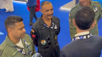 Tejas Crash: Namansh Syal’s Final Video Shows Wing Commander Greeting Dignitaries