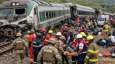 Mexico: 13 Dead, Nearly 100 Injured After Interoceanic Train Derails in Oaxaca