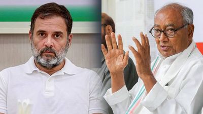 Rahul Gandhi Uses Humour to Defuse Internal Congress Row, Teases Digvijaya Singh