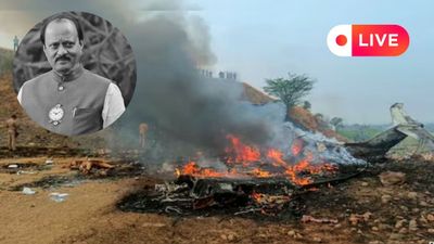 Ajit Pawar's Last Rites LIVE Updates: Wife Sunetra With Both Sons Perform Last Rites; Amit Shah In Attendance