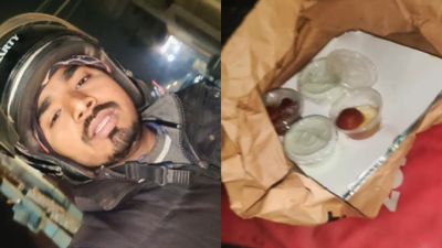 “I’m Eating the Biryani Too”: Zomato Delivery Agent Eats Food After Customer Refuses to Come Downstairs