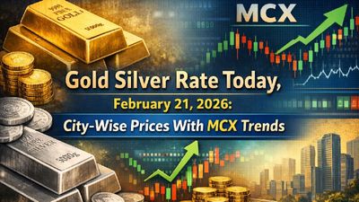 Gold Silver Rate Today, February 21, 2026: City-Wise Prices With MCX Trends As Gold Gains Third Session