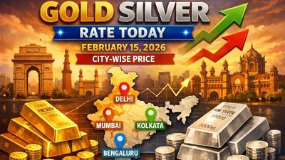 Gold Silver Rate Today, February 15, 2026: Check City-Wise Gold, Silver Prices And MCX Futures Update
