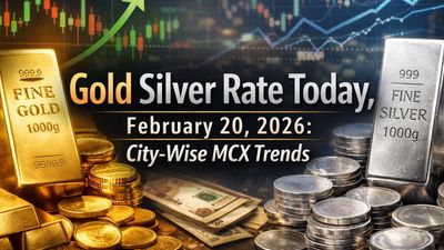 Gold Silver Rate Today, February 20, 2026: City-Wise MCX Trends With Nationwide Price Alignment