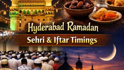 Hyderabad Sehri & Iftar Timings For Ramadan 2026: Complete Roza Schedule Feb 19 – Mar 20