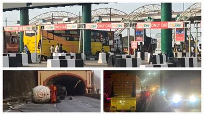 Mumbai–Pune Expressway Traffic Jam Update: Thousands Stuck; Commuters Slam Toll Collection Amid Chaos