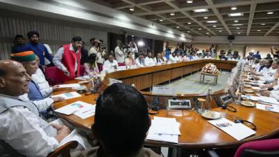 Rajnath Singh Chairs All-Party Meeting on Middle East Crisis, India's Preparedness