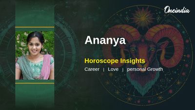 Ananya Gopalakrishnan Aries Horoscope: Career Confidence and Timely Decisions