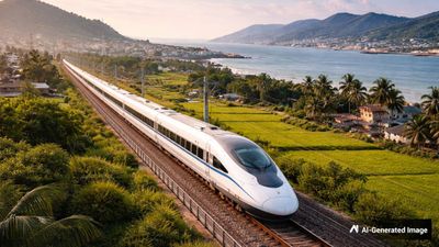 Vijayawada–Visakhapatnam Bullet Train to Link Cities in Under 2 Hours Across 350 km Corridor