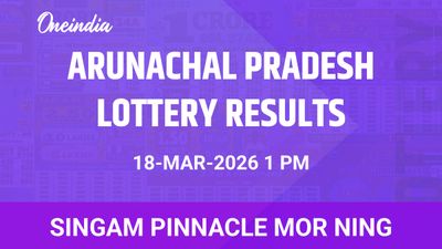 Arunachal Pradesh Singam Pinnacle Mor Ning Winners 18 March