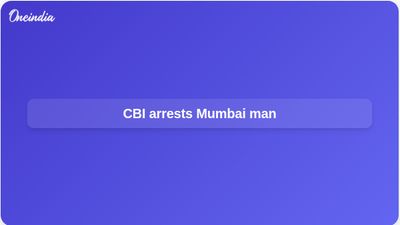 Cyber scam trafficking: CBI arrests Mumbai man linked to Myanmar compounds