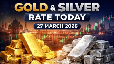 Gold Silver Rate Today, 27 March 2026: City-Wise Prices As MCX Gold And Silver Extend Losses In India