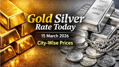 Gold Silver Rate Today, 15 March 2026: City-Wise Prices, MCX Trends Show Gold Steady While Silver Slips