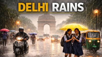 Delhi-NCR Weather Update: Rain Showers Drop Temperature To 17 Degrees; IMD Issues Orange Alert