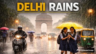 Delhi-NCR Weather Update: Rain Showers Drop Temperature To 17 Degrees; IMD Issues Orange Alert