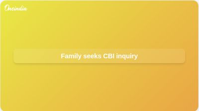 NCB custody death: family seeks CBI inquiry into BSF jawan Jaswinder Singh case