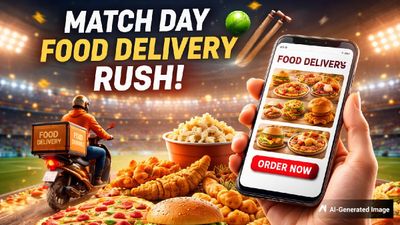From Snacks to Meals: Match Day Sparks Surge in Food App Orders
