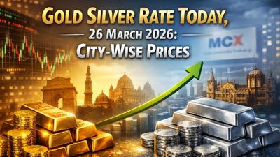 Gold Silver Rate Today, 26 March 2026: City-Wise Prices Climb In India As MCX Gold Silver See Strong Recovery