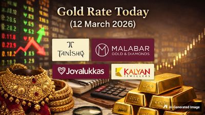 Gold Rate Today (12 March 2026): IBJA Issues New Gold Rates; Tanishq, Malabar, Joyalukkas, Kalyan Prices