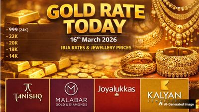 Gold Rate Today (16 March 2026): Fresh IBJA Gold Prices; Tanishq, Malabar, Joyalukkas, Kalyan Jewellers Rates