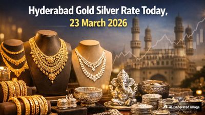 Hyderabad Gold Silver Rate Today, 23 March 2026: Check Latest Gold And Silver Prices In The City