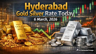 Hyderabad Gold Silver Rate Today, 6 March, 2026: Gold Holds Firm, Silver Weakens As MCX Shows Mixed Trend