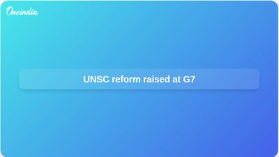 UNSC reform: S Jaishankar sets out priorities at G7 Foreign Ministers Meeting in France