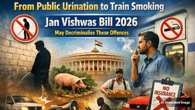 From Public Urination To Train Smoking: Jan Vishwas Bill 2026 May End Criminal Charges For These Acts