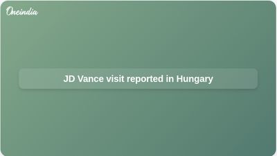JD Vance Hungary visit reported ahead of Viktor Orbán election test against Tisza