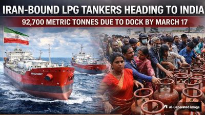 Centre Says Two LPG Ships 'Shivalik and Nanda Devi' with 92,700 Tonnes of Gas Will Reach India Soon