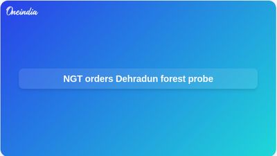 National Green Tribunal orders joint probe into alleged illegal tree felling in Dehradun