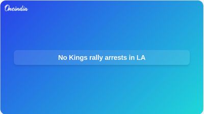 No Kings rallies: Los Angeles police arrest 74 after tear gas near federal detention centre