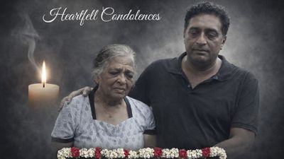 Actor Prakash Raj's Mother Suvarnalatha Passes Away Aged 86 In Bengaluru