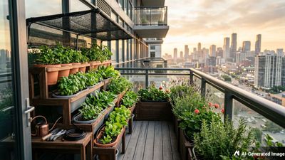 Balcony Gardening on a High-Rise: A Practical Guide to Maximising Space